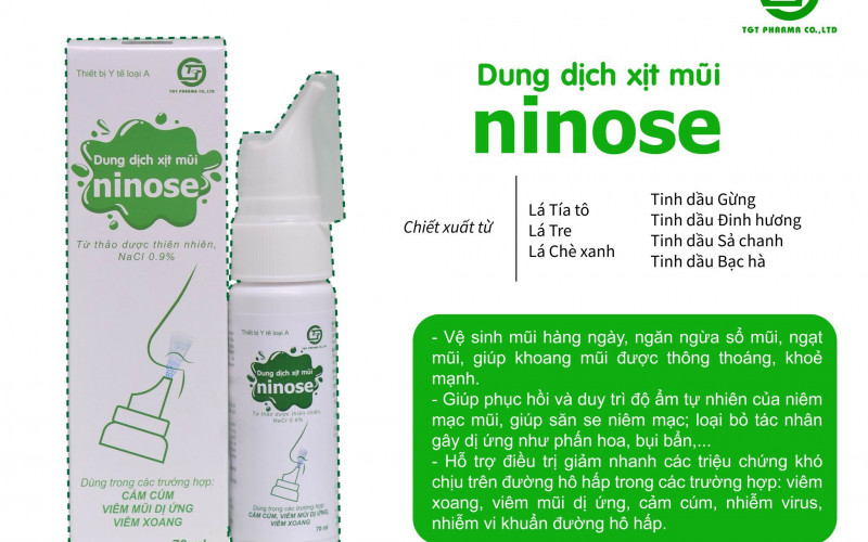 Hỗ trợ điều trị các bệnh lý vùng tai, mũi, họng như viêm mũi, viêm xoang, cảm cúm. Hỗ trợ giảm nhanh các triệu chứng ngạt mũi, chảy nước mũi. Tăng cường hiệu quả các thuốc điều trị viêm mũi, viêm xoang